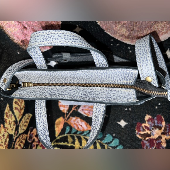 SOLD Portland Leather FOG mini crossbody zip tote - Picture 7 of 8